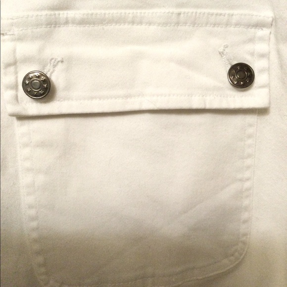 💥1980’S RETRO💥LADIES WHITE DENIM JEANS - Picture 2 of 14